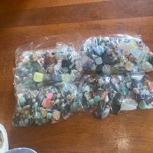 assorted crystals and chips